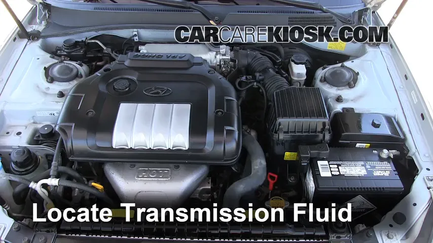 2004 Hyundai Sonata 2.4L 4 Cyl. Transmission Fluid